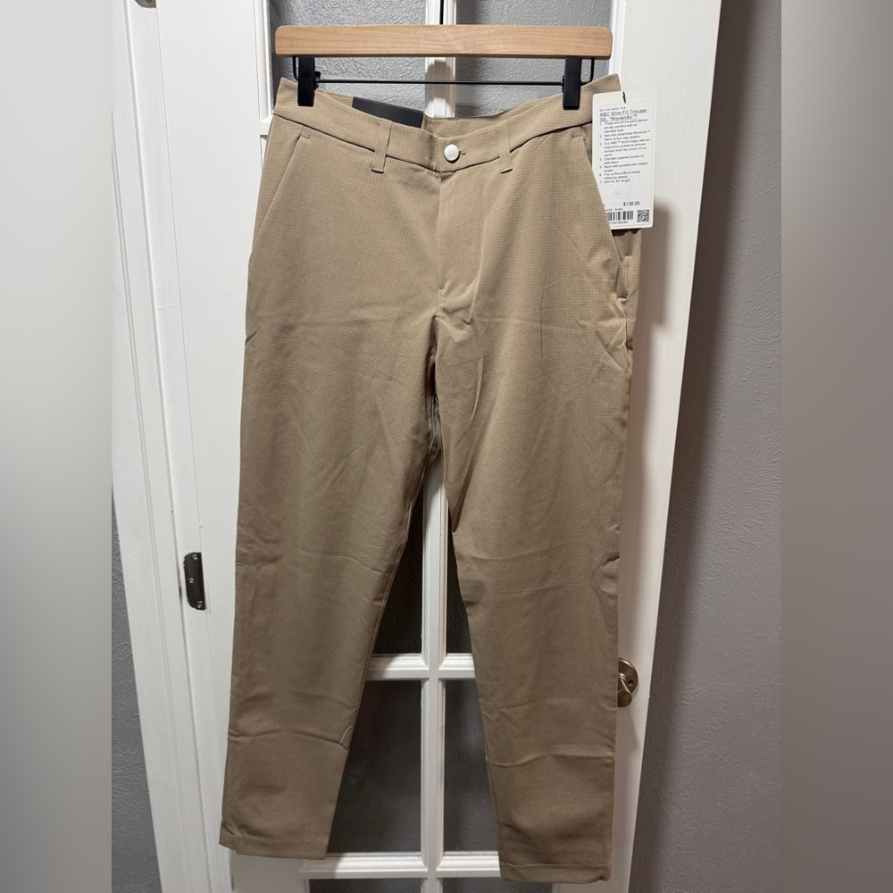 NWT Lululemon ABC Slim-Fit Trouser 30W x 30L WovenAir - Picture 5 of 7